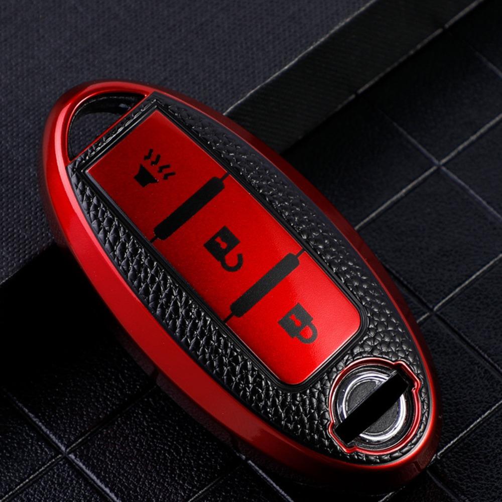 Soft Silicone Car Key Cover for Nissan Tiida Sylphy Teana Durable Protective Key Case