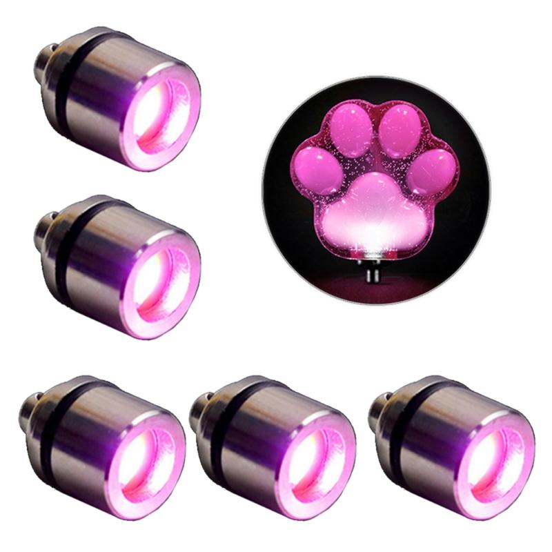 Crystal Key Chain LED Light Keychain Luminated Keyring Pendant DIY Resin Epoxy Accessories