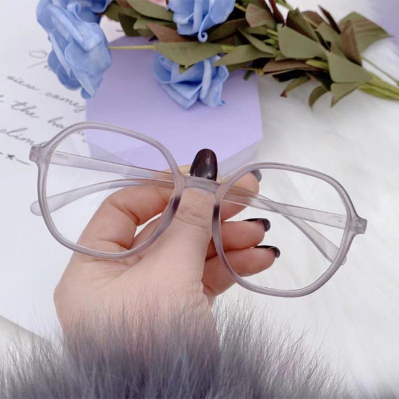 Polygon Frame Myopia Glasses for Women Men with Diopters Minus 0 to 6 Nearsighted Eyewear