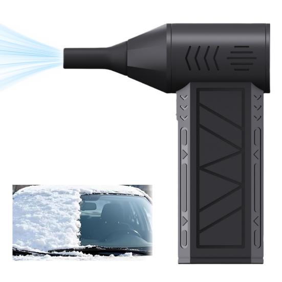 Mini Turbo Souffleuse à Neige Véhicule Déneigement Nettoyage de la Maison Souffleur Vitesse Réglable Souffleur Électrique