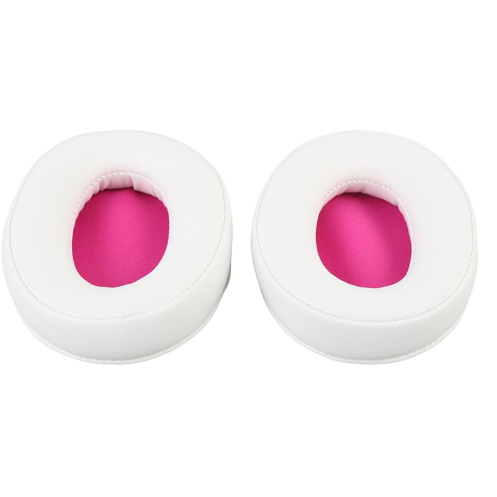 2 Pcs Headphone Ear Pads Comfortable Sound Insulation Protein Leather Headset Ear Cushions for ATH-M50X M40X M30X M50
