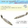 [Jurais] Hawaiian Jewelry Necklace Plumeria Scroll Honu K14 Surfboard 45-50