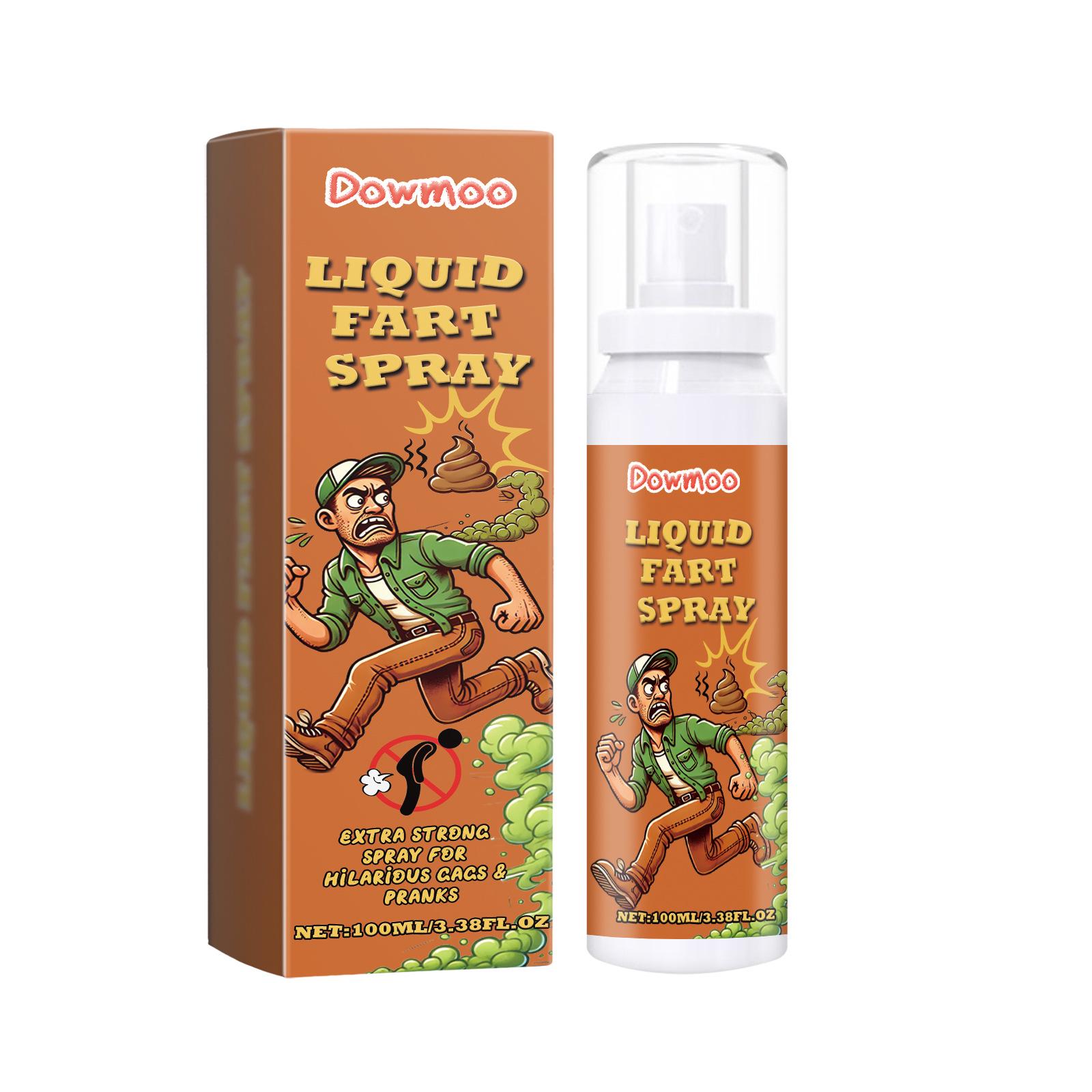 DOWMOO Prank Fart Spray for April Fools Day Gag