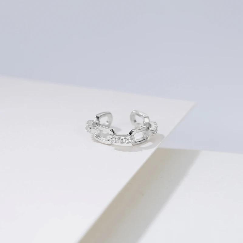 1 pcs Charming Line Zircon Clip On Earrings Ear Cuff Without Piercing Earrings Jewelry