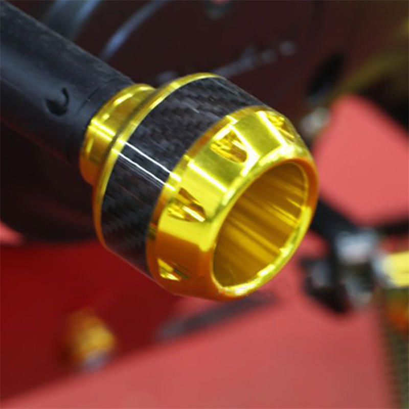 2 Peças Copo Antiderrapante para Motocicleta Liga de Alumínio Tampa da Mesa da Suspensão Dianteira da Motocicleta Protetor de Roda Anticolisão Acessório Modificado