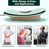 Spine Support Back Massage Machine Electric Lumbar Traction Massager Adjustable Vibration Intensity Airbag Waist Massager