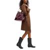 Coach Cow Leather Trash Bag, Shoulder Bag Large Women's Dark Burgundy CCZ81-IMORX