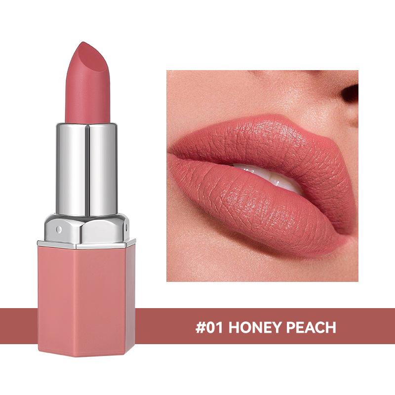 OWKJASW Walker Jessa 6-Color Matte Moisturizing Lipstick