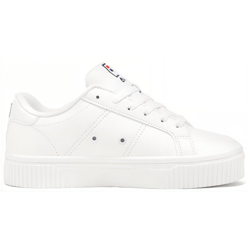 Fila Panache 19 Stoff Synthetisches Leder Niedrige Sneaker Damen Sneaker Weiß 5CM00772-125