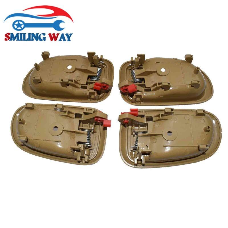 4/ 8/ 9 Pcs Car Outside or Ide Door Handle Front Rear Left Right or W./ Door Lock For Toyota Corolla 1993 1994 1995 1996 1997