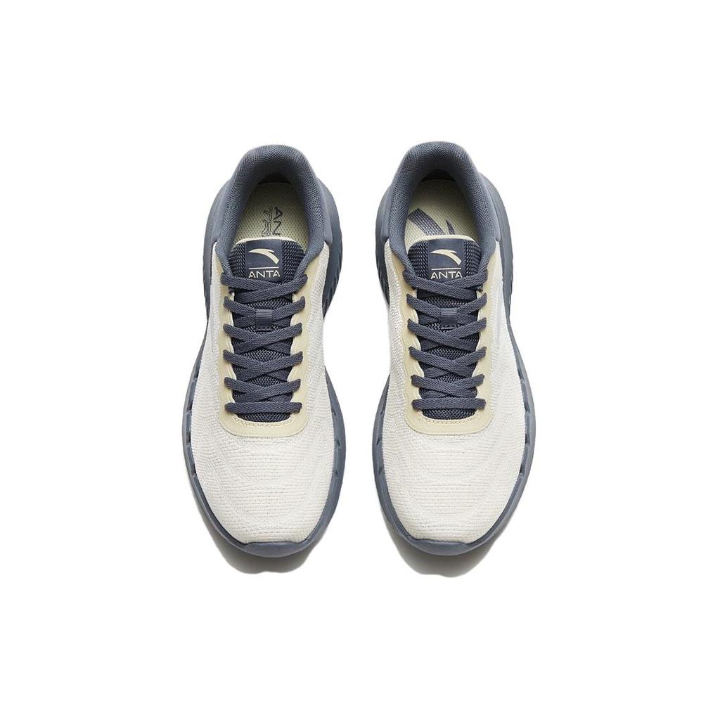 Anta Variety Training Collection Slip Resistant Abrasion Resistant Low Top Training Shoes Men's Concrete Gray 112327792-2