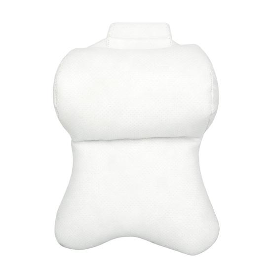 Car Neck Pillow Ergonomic Breathable Car Headrest Neck Cushion with Elastic Strap Adjustable Cervical Support Pillow for Neck Pain Relief