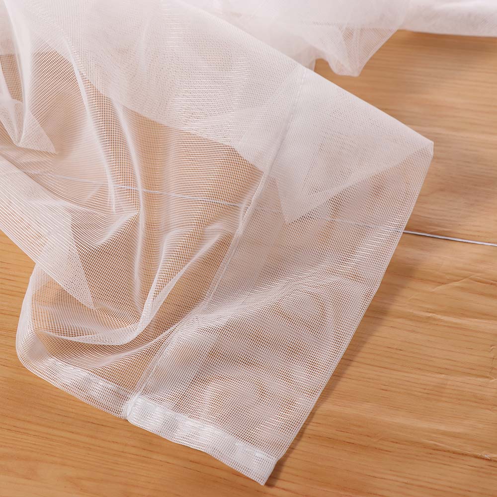 Daisy Window Drapes Gauze Tulle Curtain Modern Flower Pattern Sheer Curtain Bedroom