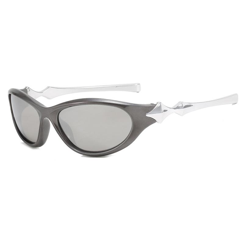 Women's Glasses Sun Protection UV Protection Fashion Personality XINGX Y2g Cyberpunk Street Shooting Catwalk Concave Sunglasses
