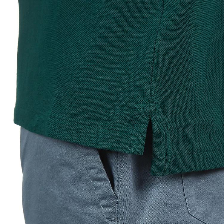 Polo Ralph Lauren Solid Slim Fit Square Collar Long Sleeve Polo Shirt Men tops Green 710681126-084