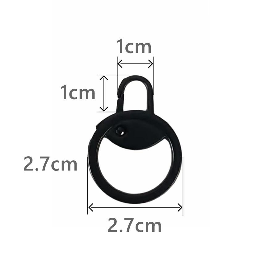 5-teiliges Set mit abnehmbarem Reißverschlussschieber, Sofort-Reparaturset für Reißverschlüsse, Ersatzschieber für Heimwerker, Nähen, Kleidung, Gepäck