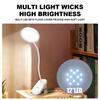 LED Clip on Mini Book Lamp USB Rechargeable Reading Lamp Book Reading Light Portable Read Book Light Bedroom Reading Night Light