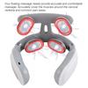 Electric Neck Massager With Heat 6 Modes USB Charging Constant Temperature For Muscle Relax Neck Pain Relief