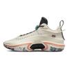 Air Jordan 36 Low PF Ground Up Unisex Sneakers Cream Light-Orewood-Brown Crimson-Bliss DH0832-160