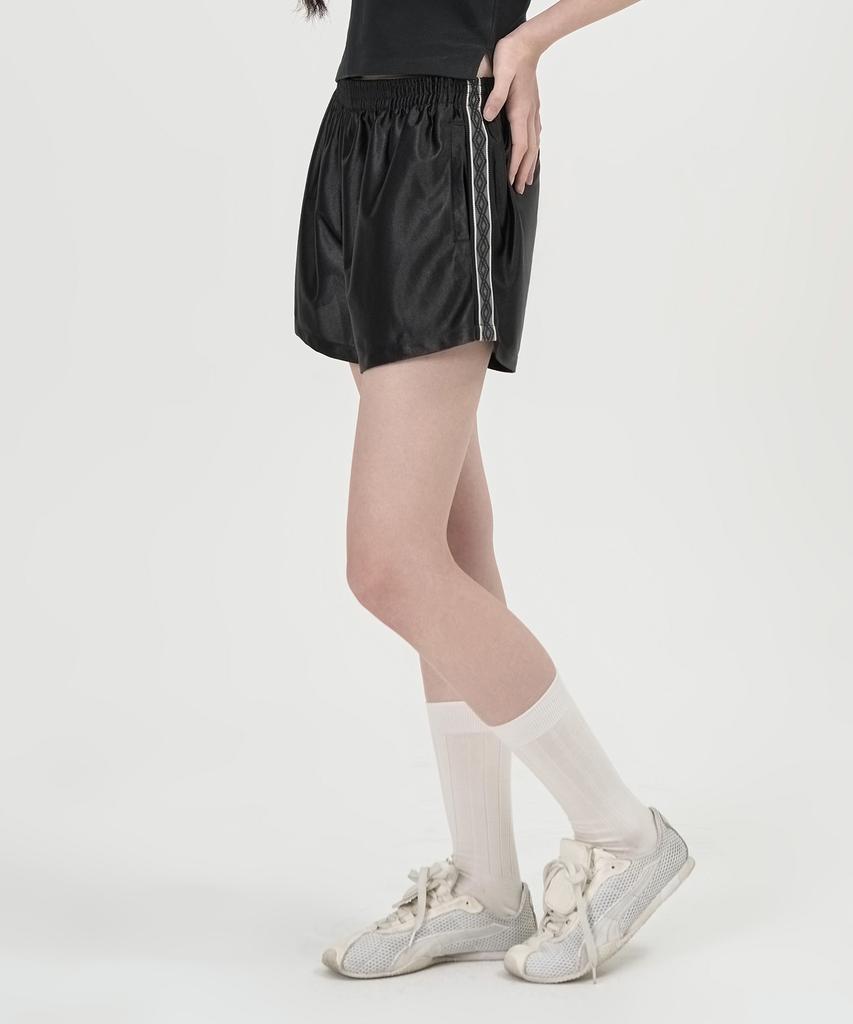 Tofi Woman W Glossy Track Training Pants (Black)