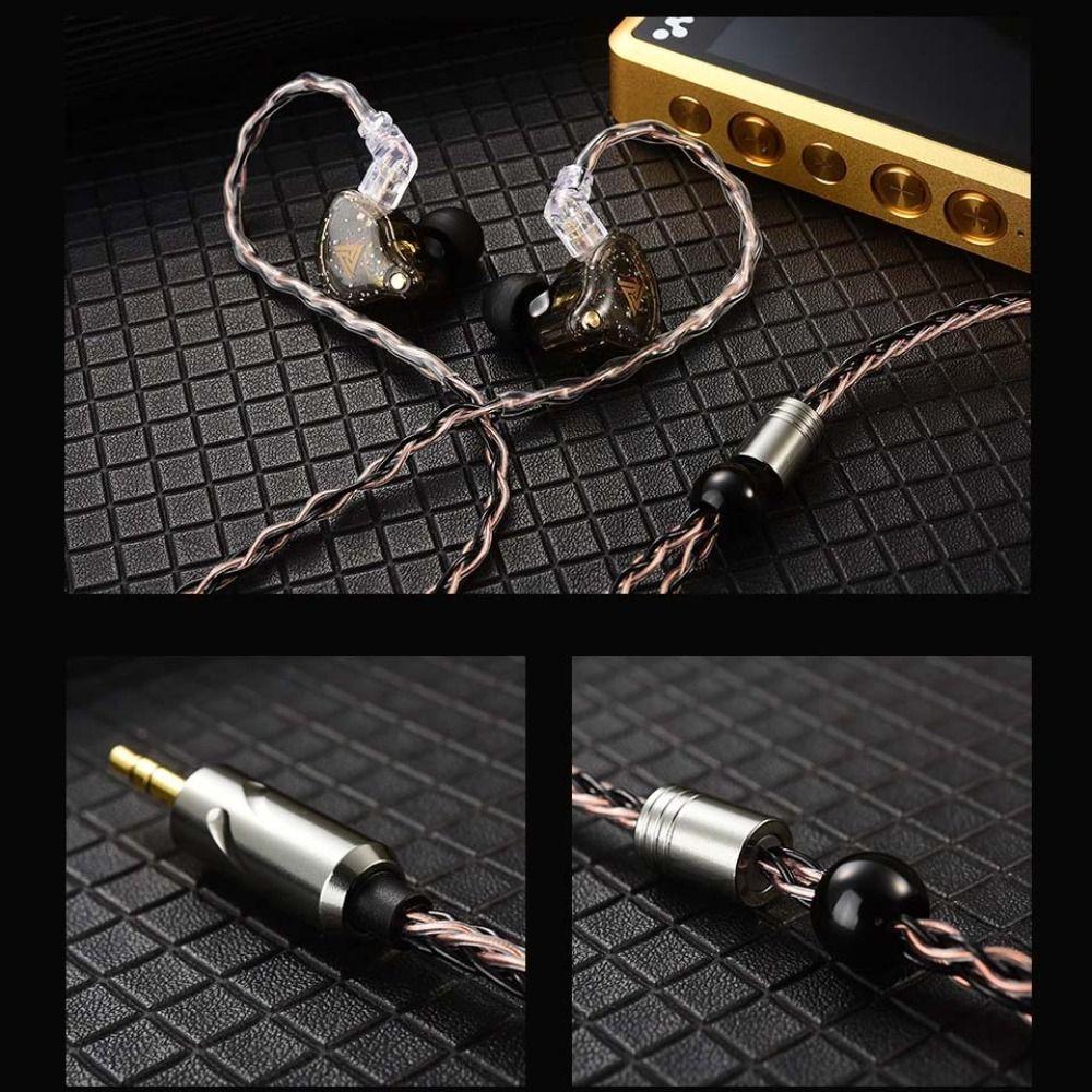 Upgrade Cord KZ Earphone Cable Silver Plated KZ Wired Headphones  For ZXN ZXT VK4