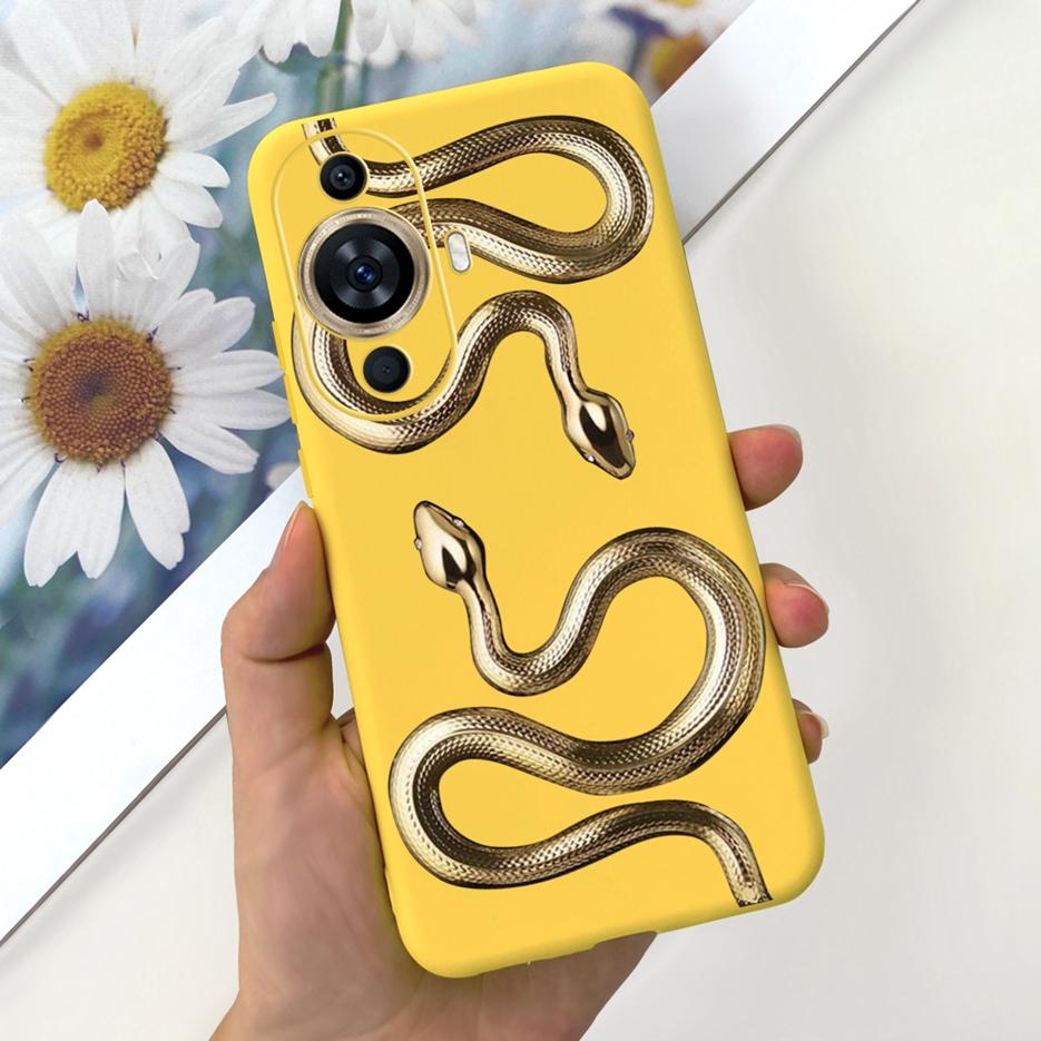 For Huawei Nova 11 Pro Case Nova 11i Cute Candy Painted Cover Soft Silicone Phone Case For Huawei Nova 11 Pro Nova11 Ultra Shell