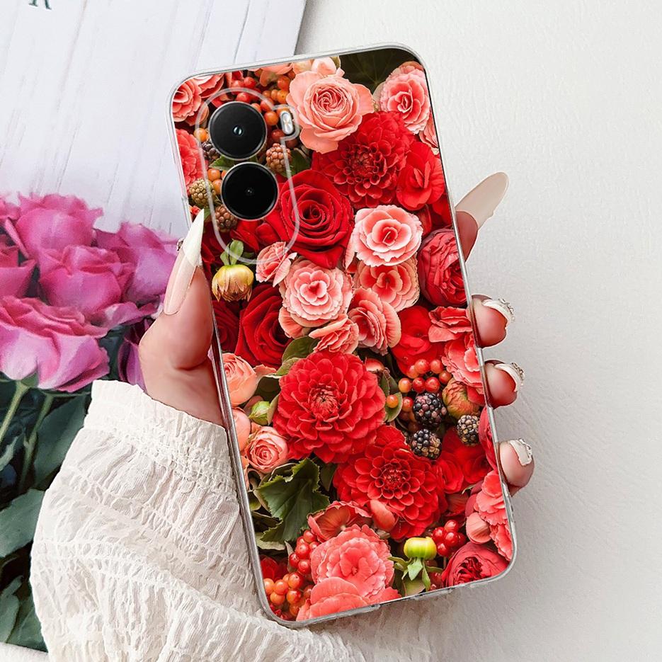 For Xiaomi Poco M7 4G Case Popular Fashion Painted Cover Soft Silicone Phone Case For Xiaomi Poco M7 Plus PocoM7 4G Fundas Coque