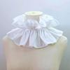 Victorian Ruffled Collar Elegant Sweet Girls Blouse Collar Lapel Shawl Decorative Lapel for Lady Medieval Cosplay