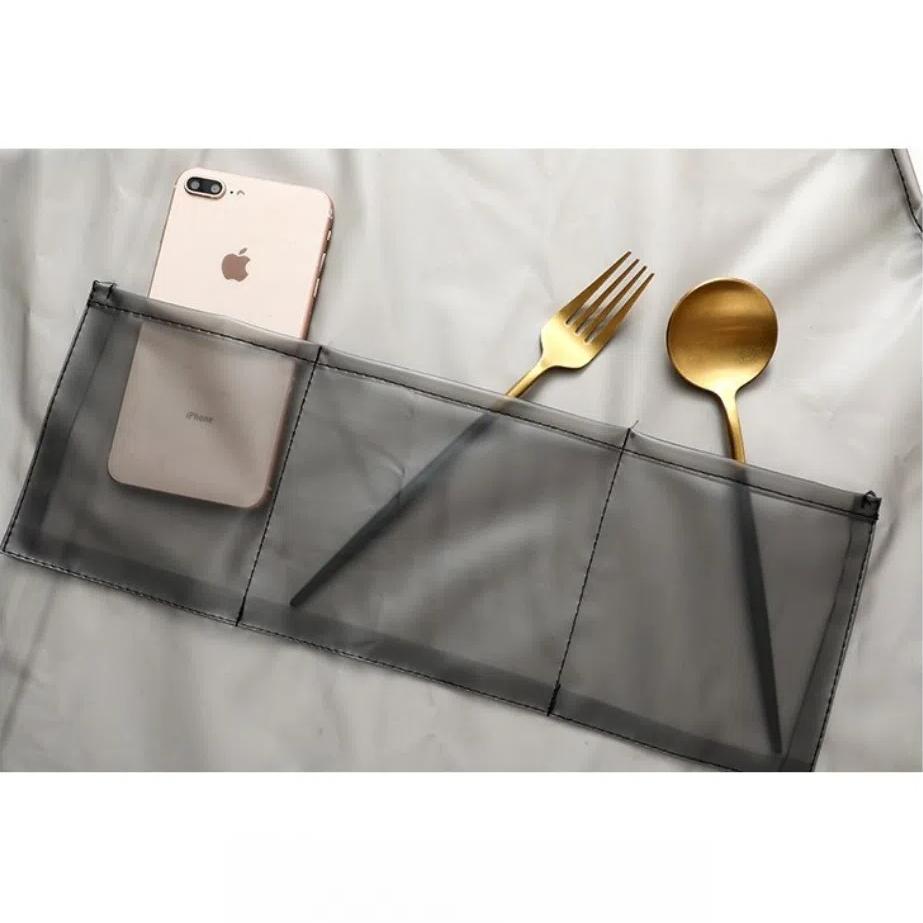 Transparente Kochschürzen Wasserdichte Malerschürze Modische Haushaltsschürze für Erwachsene