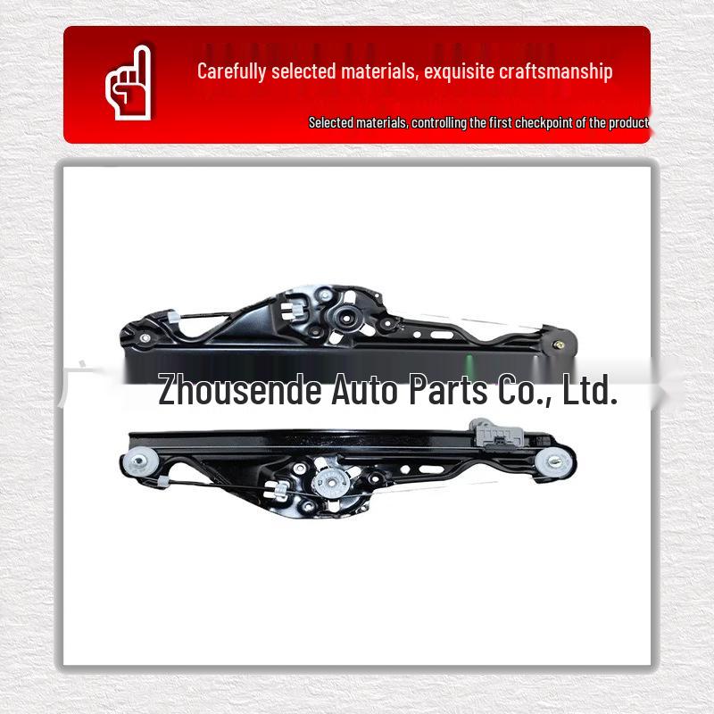 

Front Power Window Regulator Brackets (51337184383 Left, 51337184384 Right) for BMW 530i 51357184746 Rear Right