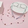 Retro Kirsch Brillenkette Raffiniertes Sonnenbrillenband Accessoire Mit Perlen- und Kirschverzierungen