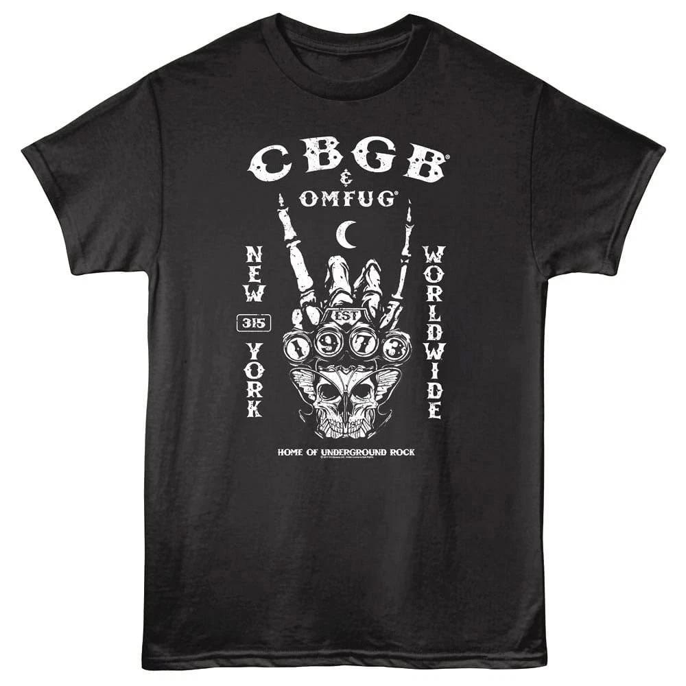 

CBGB Skeleton Rock Hand Men s T Shirt S