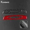 Real Soft Carbon Fiber Sticker For Subaru Impreza 2009 2010 2011 Rear Overhead Console Reading Light Car Interior Accessories