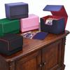 Fit 100 Single Sleeved Trading Card Deck Box Flip Cover Game Card Cases  Gathering Card