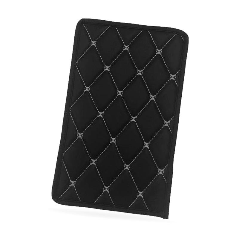 New Car Armrest Pad Cover Center Console Box Leather Cushion Armrests Pad Accessory 1PC