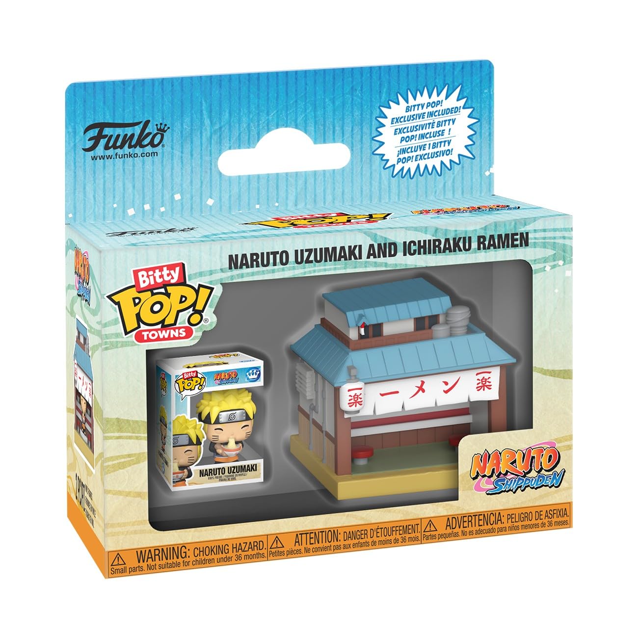 Funko Маленький Наруто Шиппуден Ичираку Рамен Узумаки Наруто Аниме Коллекционный Подарок Идея Игрушка для Детей Взрослых Pop! Город - - - 5,1 см - - - &