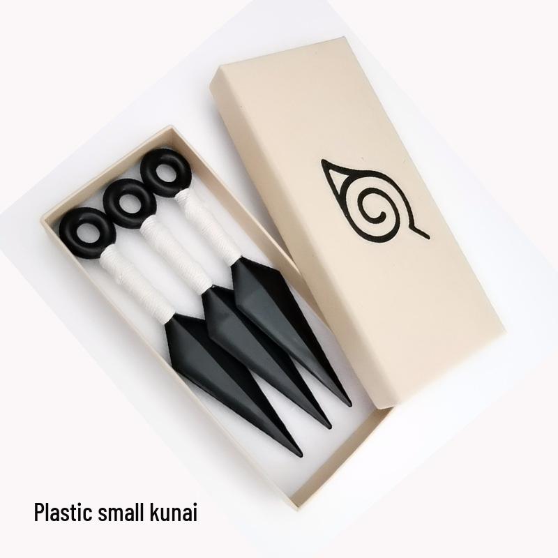 Konoha Kunai & Shuriken Set with Fourth Hokage Ring