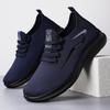 Shoes men's casual shoes large size temu flying woven shoes breathable mesh shoes versatile men's shoes soft sole comfortable single shoes