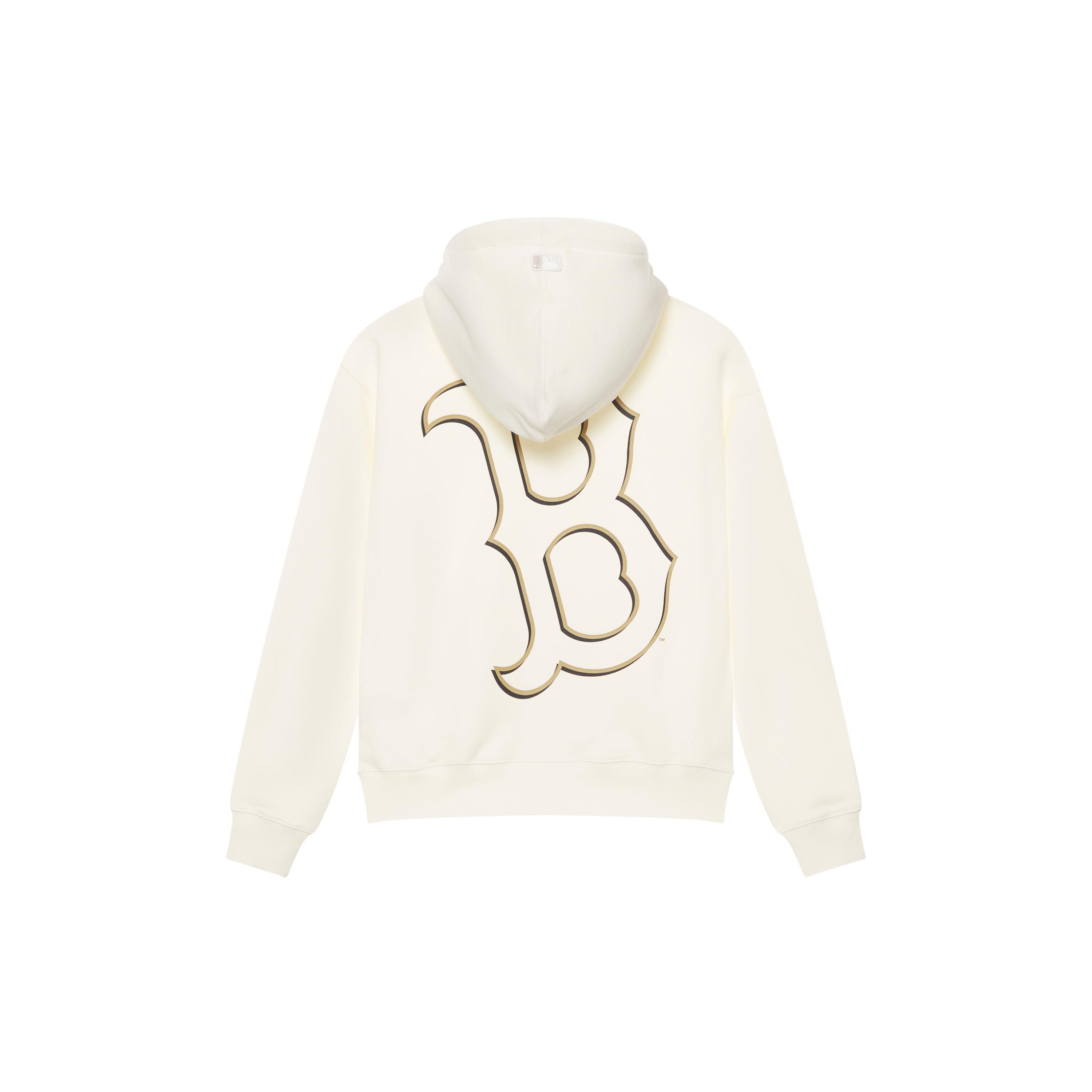 MLB Boston Red Sox Basic Collection 24FW Sweatshirt Unisex Cream 3ATRB0544-43CRS M