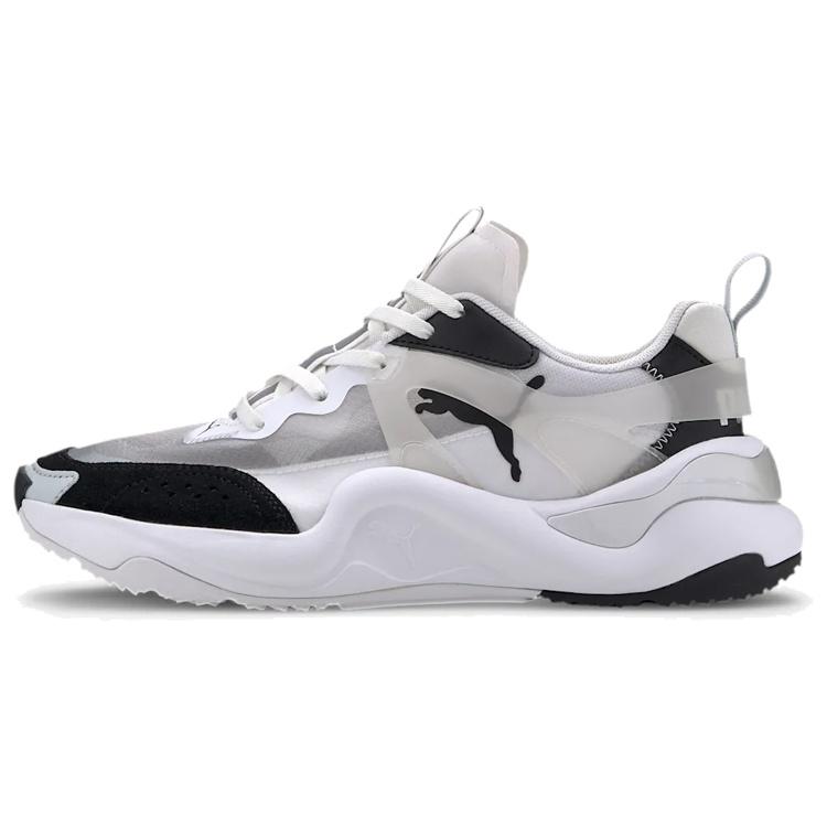(WMNS) PUMA Rise Black White Women s 371777-02 EU 35.5