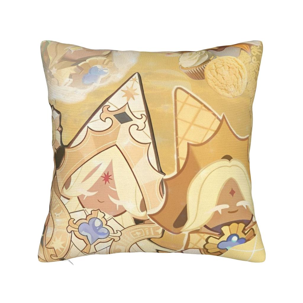 Decorative Pillowcase Cookie Run Kingdom Accessories Home  Throw Pillow Case Cover Square Multi-Size