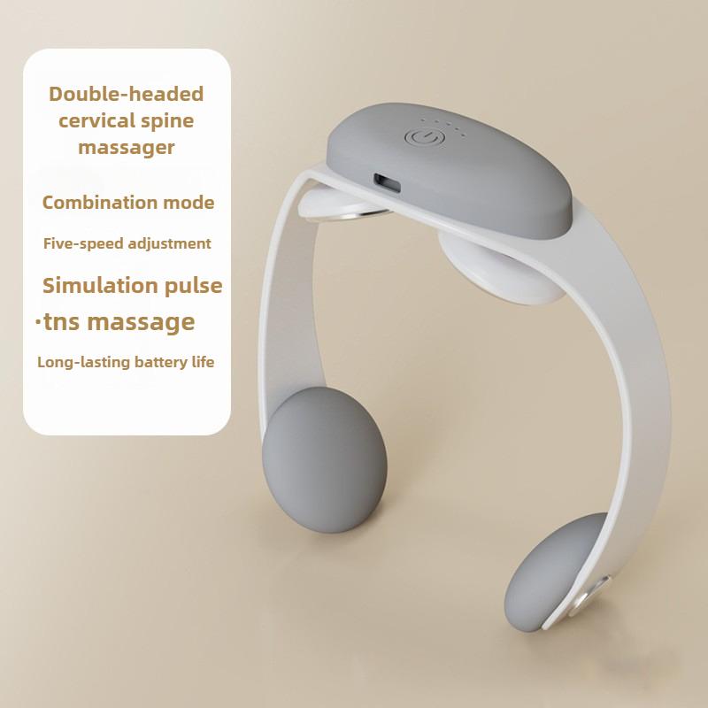 

Многофункциональный интеллектуальный массажер для шейного отдела позвоночника для домашнего ухода с горячим компрессом, низкочастотный импульсный подвесной массажер для шеи