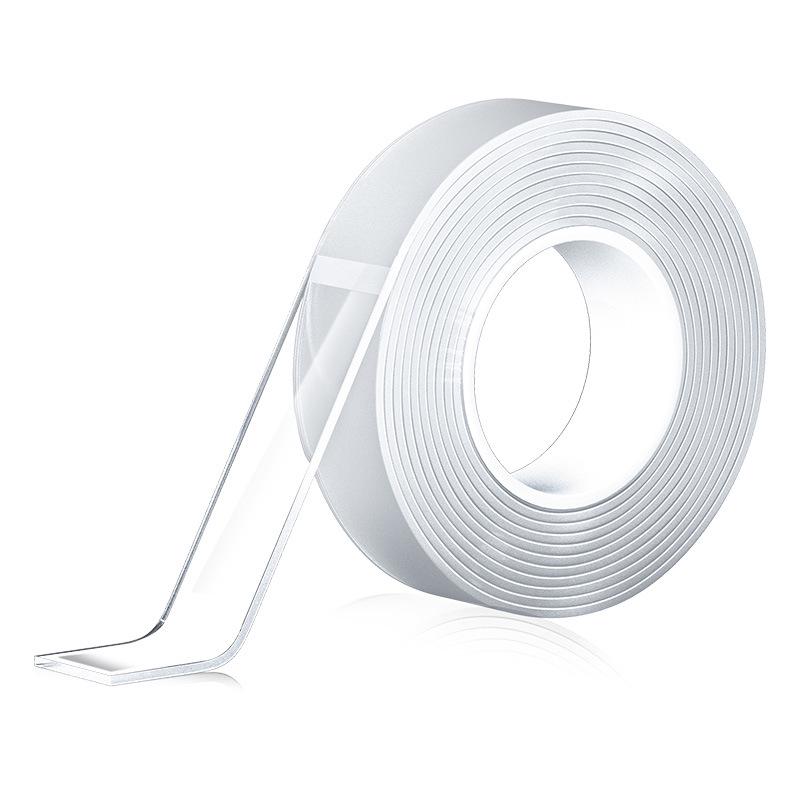 Ultra-Thin Transparent Nano Tape - High Viscosity, Strong Waterproof, Double-Sided, No-Trace Wall Fixation.