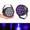 12-Piece LED DMX512 UV Purple Stage Par Light with Laser Effect
