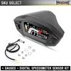 XXFF Motorcycle Speedometer LCDDisplay Universal Thermometer Digital Display Durable