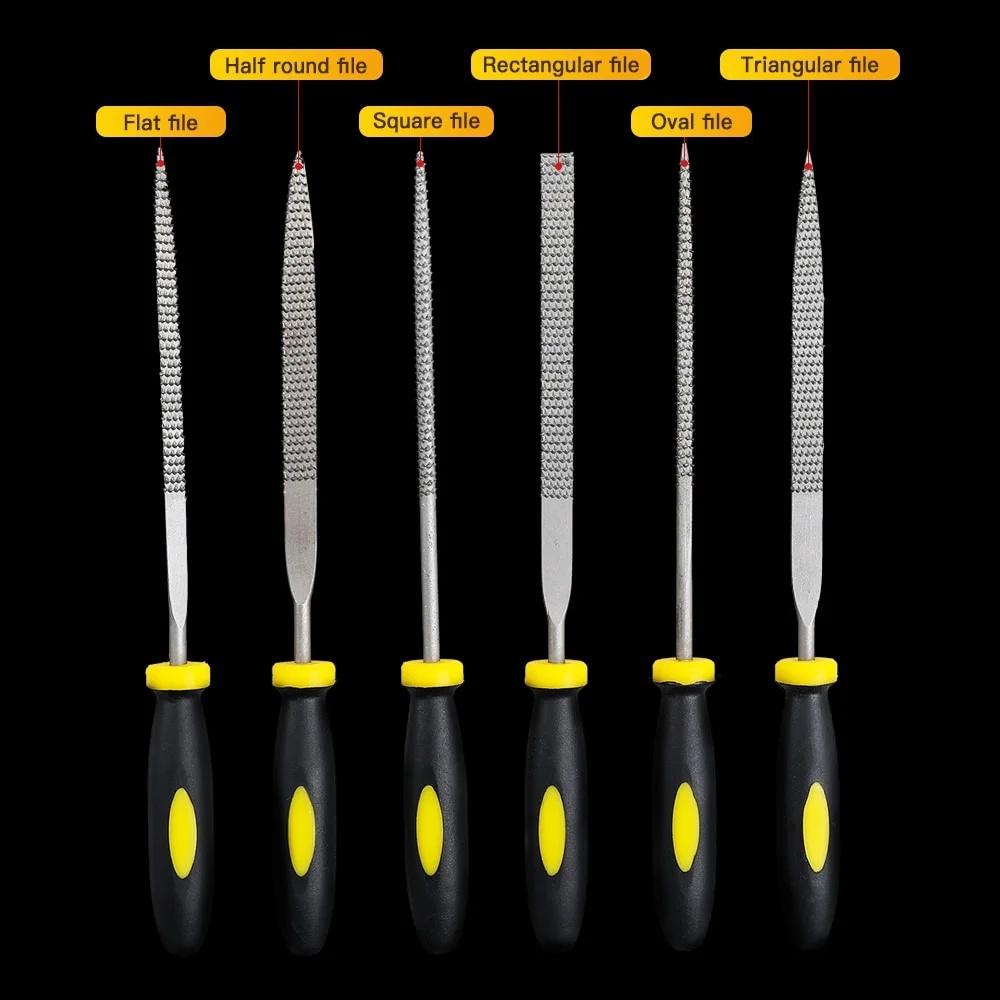

Набор напильников Мини Рашпиль Деревообработка Шлифовка Формовка Маленький Стальной Напильник Игольчатый Металл Твердая Древесина Пробка Полировка Резьба Инструменты Для Руки Ф жёлтый