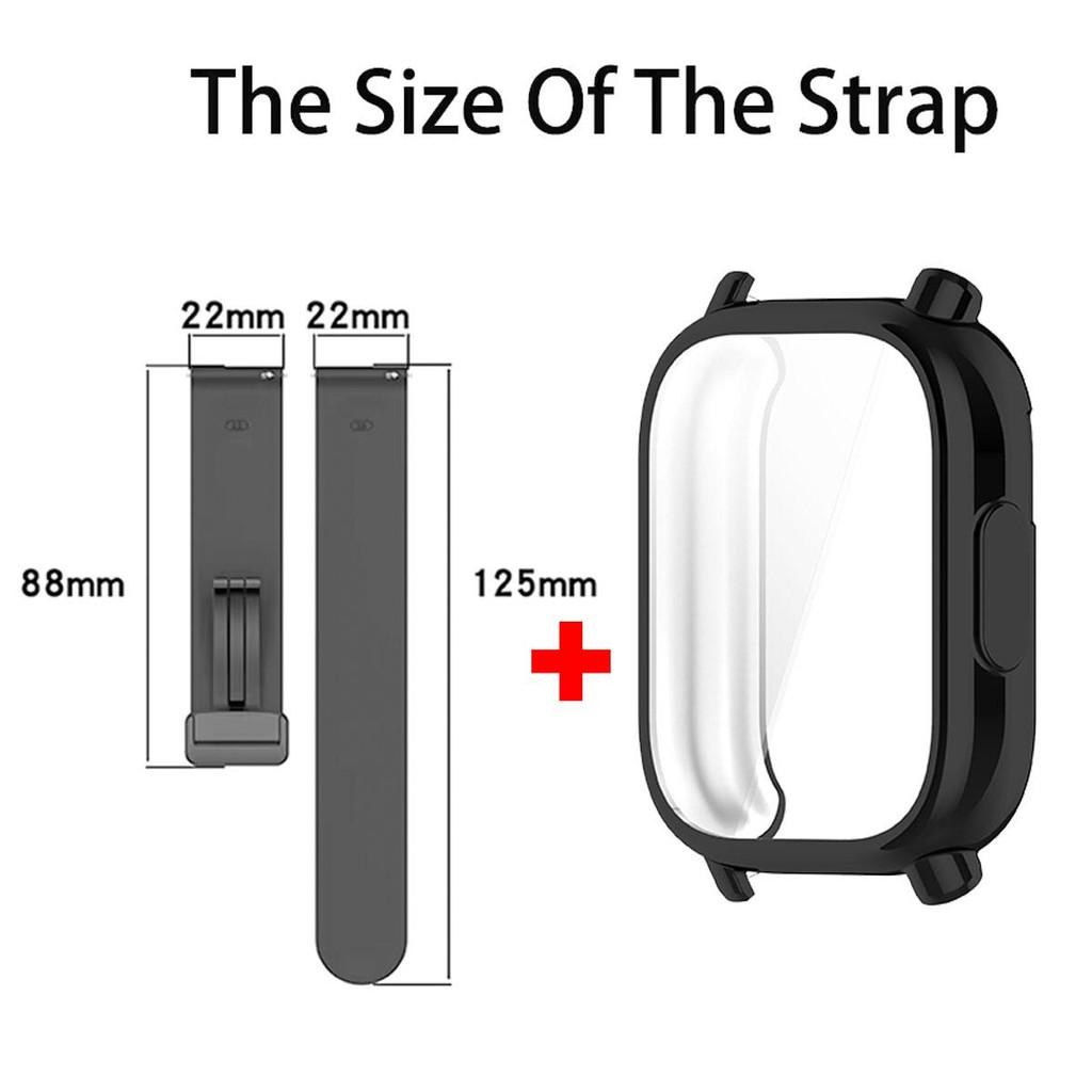TPU Case+silicone Strap For Redmi Watch 5Active 5Lite Magnetic Wristband For Redmi Watch 5Active/Lite Screen Protector Cover Acc