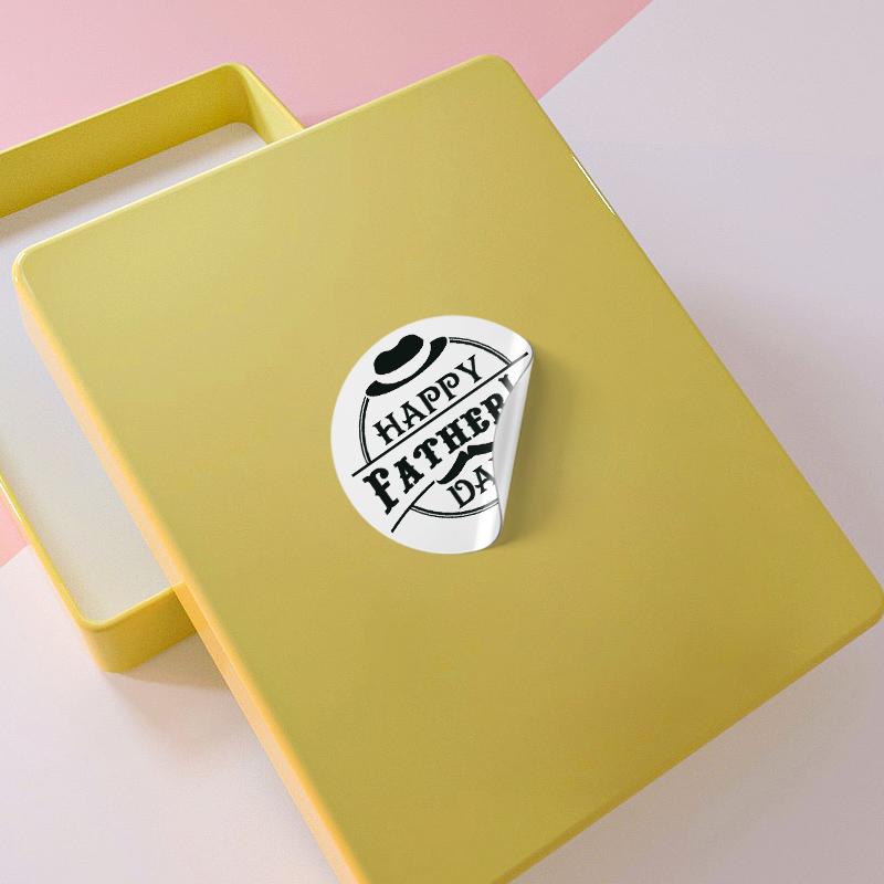 Customized Po Logo Stickers Instant Service-Personalized Vinyl Decals For Weddingsparties Brand Promotion Durable Labels
