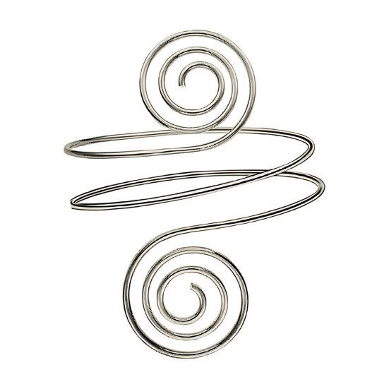 Adjustable Spiral Upper Arm Cuff Bracelet for Women, Boho Open Coil Arm Bangle Bracelet, Armband Jewelry for Festivals, Parties, Daily Wear