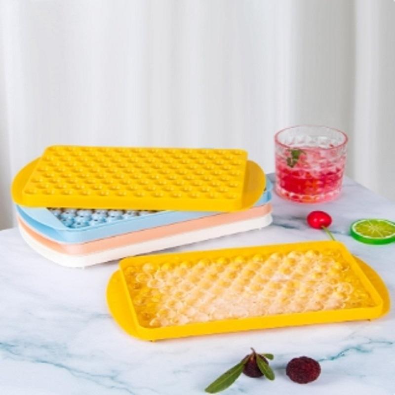 

1 шт. Мини-лоток для кубиков льда, улучшенная форма для изготовления ледяных шариков, крошечный лоток для измельченного льда для охлаждения напитков, кофе, сока, инструментов для домашней вечеринки жёлтый